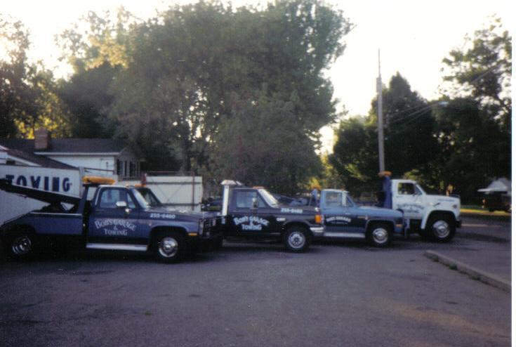 Bob's fleet in the late 1980's